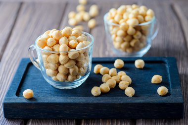 Puf kruton, küçük pasta toplar, çorba katkı