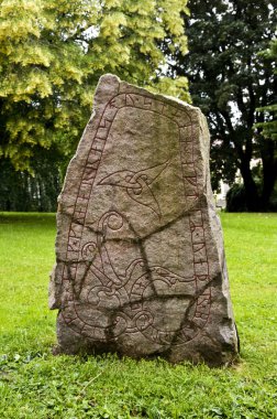 Viking Runestone U937 Uppsala, İsveç