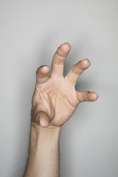 Isolated hand gesture — Stock Photo, Image