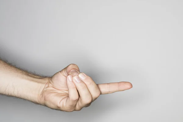 Vajra mudra hand gesture — Stock Photo, Image