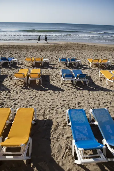 Playa se encuentra en Sitges — Foto de Stock