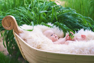 Yumuşak tüylü battaniye closeup bebeğim