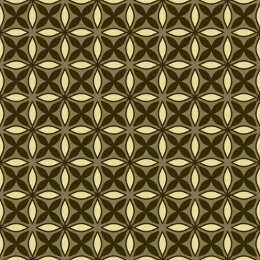 Kusursuz geometrik desenli, dört yapraklı güzel şekilli. Çeşitli tekstil tasarımı amaçları, fayanslar, duvar kağıtları, arka planlar vs. için uygundur.