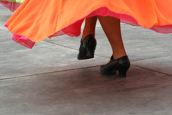 pied danseuse de flamenco