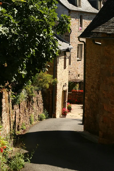 Rue du village de collonges — 图库照片