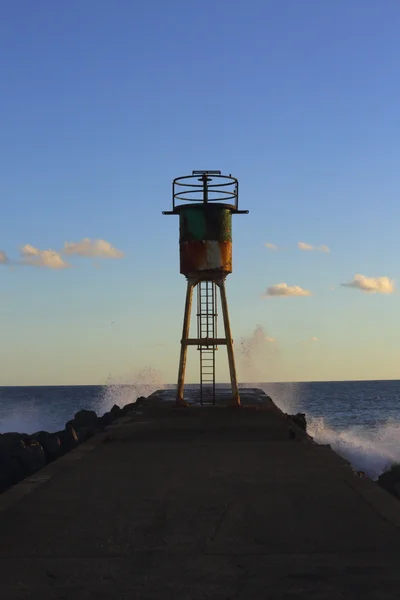 Balise sur le port — Stock Fotó