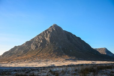 Buachaille Etive Mor Kışın, Glencoe Highlands, İskoçya