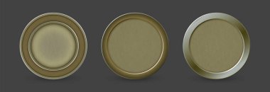 Dizayn elementleri, madalya, vektör illüstrasyonu