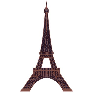 Eyfel Kulesi 'nin detaylı bir çizimi, bu ikonik Fransız simgesinin karmaşık mimari tasarımını yakalıyor.