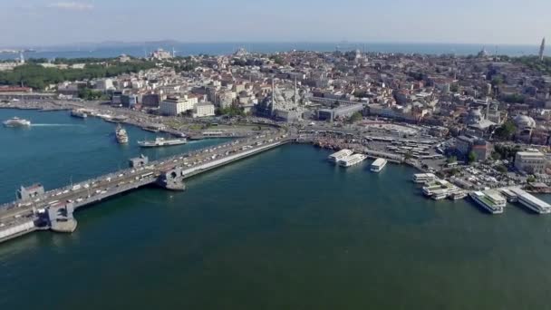 Historic Peninsula of Istanbul — Stock Video