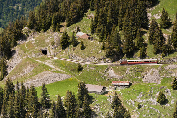 Cog Railway goes to tunnel