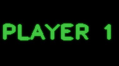 Retro Oyuncu 1 Yazma Metni