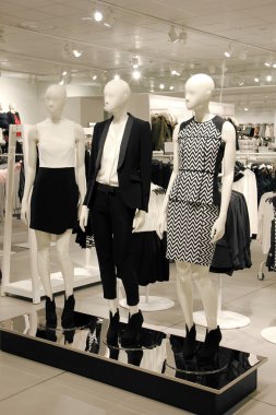 Perakende mağaza mankenler