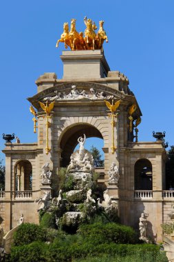 Barcelona'da Cascada Çeşmesi