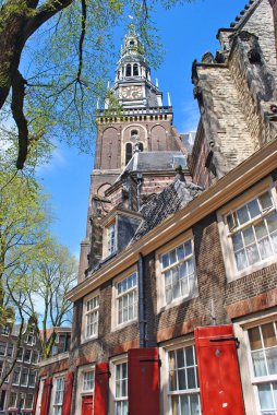 Hollanda, Amsterdam 'daki Eski Kilise (Oude Kerk)