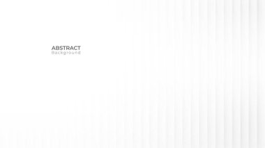 Soyut modern çizgi arkaplanı. Beyaz ve gri geometrik doku. vektör sanat illüstrasyonu 