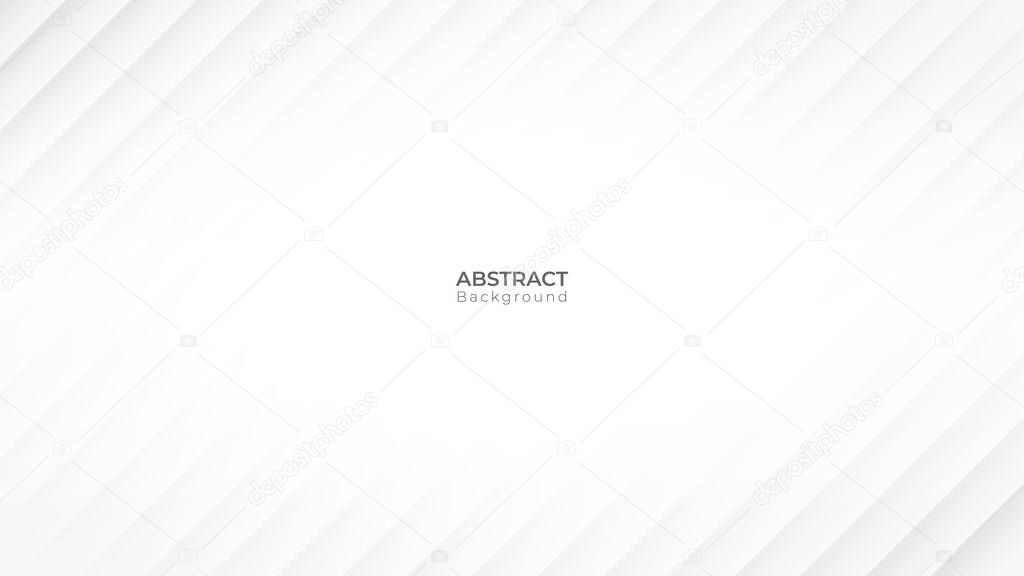 Abstract modern line background. White and grey geometric texture. vector art illustration 