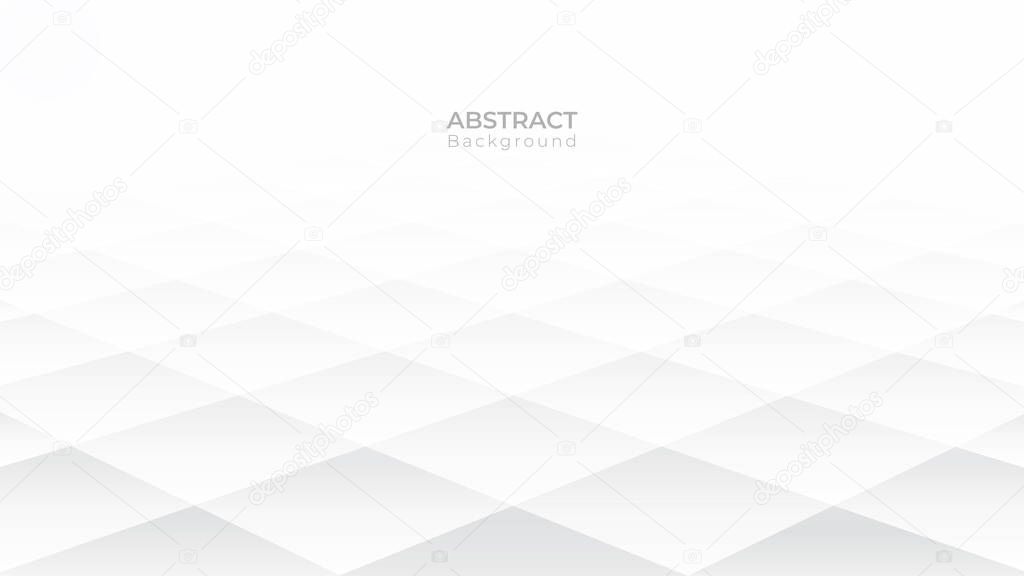 Abstract modern background. White and grey geometric texture. vector art illustration 