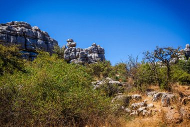 El Torcal de Antequera Doğal Parkı.