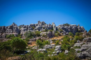 El Torcal de Antequera Doğal Parkı.