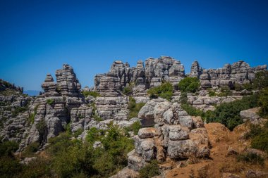 El Torcal de Antequera Doğal Parkı.