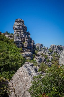 El Torcal de Antequera Doğal Parkı.