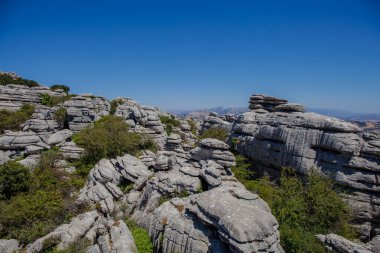 El Torcal de Antequera Doğal Parkı.