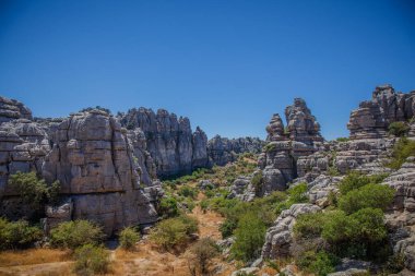 El Torcal de Antequera Doğal Parkı.