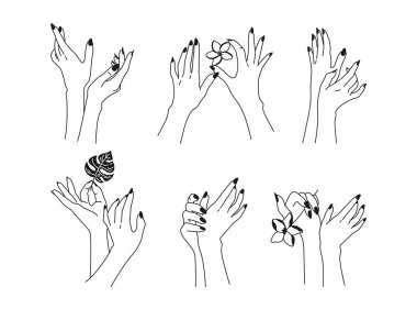 Manicured Nails Free Vector Eps Cdr Ai Svg Vector Illustration Graphic Art