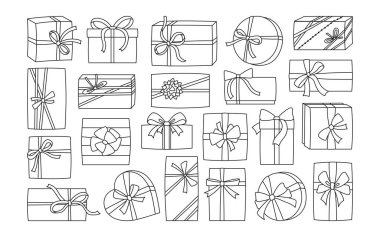 Hediye kutusu kurdelesi hediye paketi.