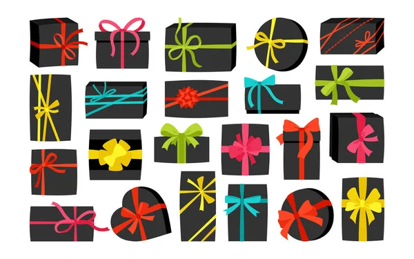 礼品盒，礼品盒礼品盒，礼品盒 — 图库矢量图片