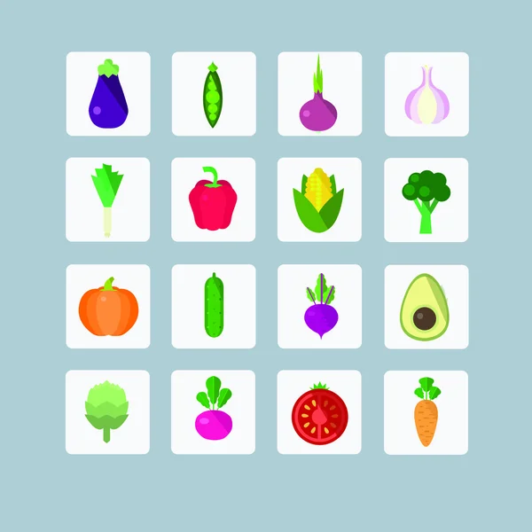 Illustration des aliments biologiques — Image vectorielle