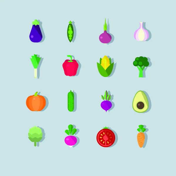 Illustration des aliments biologiques. Illustration vectorielle — Image vectorielle