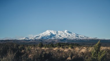 Tongariro Ulusal Park'ta mount