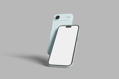 Minimal Clean Smartphone Mockup for showcasing your design to clients