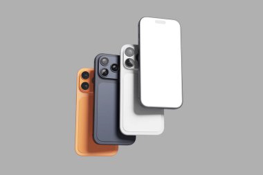 Tasarımınızı istemcilere göstermek için Akıllı Telefon Mockup