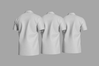 Dizaynınızı müşterilerinize göstermek için Polo tişört Mockup