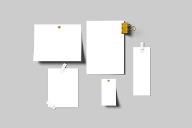 Tasarımını müşterilere göstermek için Temiz Fotoğraf Koleji Mockup 'ı