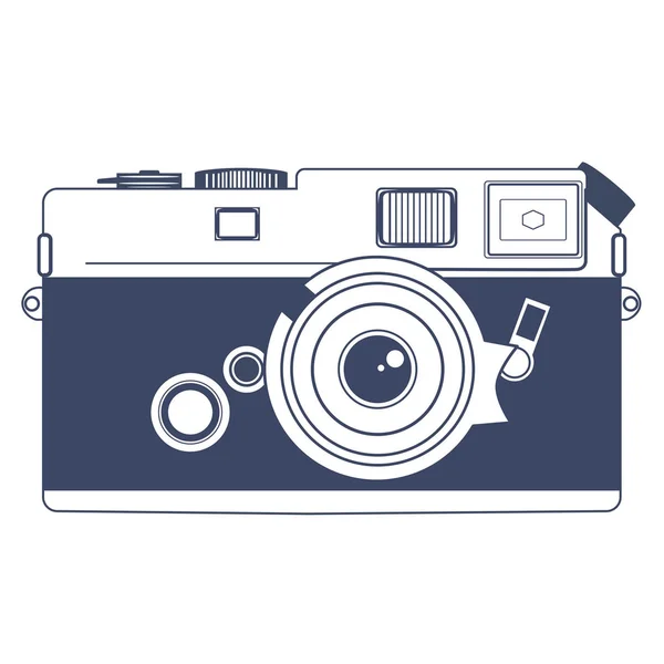 古色古香的相机矢量客户艺术 — 图库矢量图片