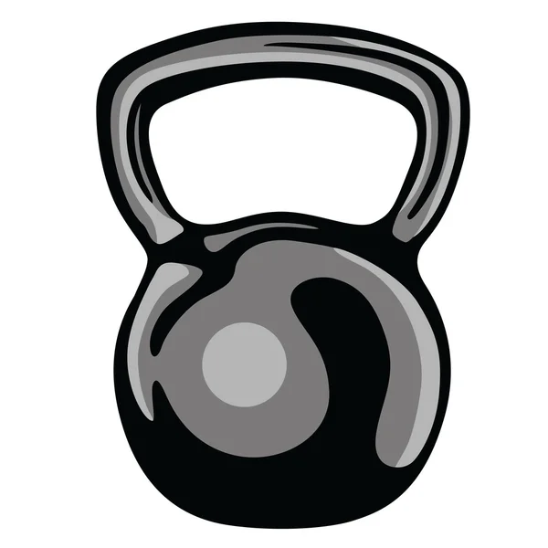 Kettlebell Clipart vektor — Stockový vektor