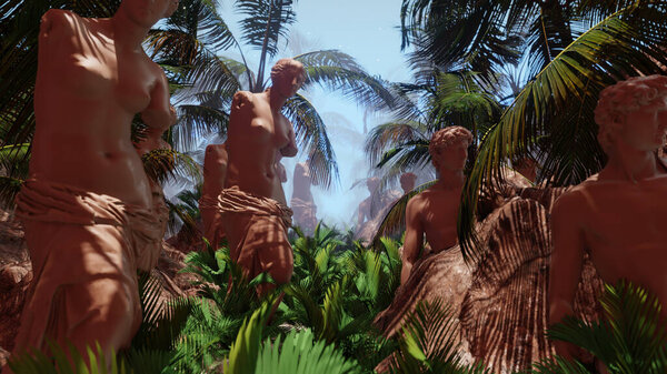 3D illustration Background for advertising and wallpaper in nature and advertising scene. 3D rendering in decorative concept 