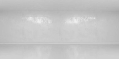 Modern fütürist bilim kurgu siber punk neon bodrum duvarı 3D çizim