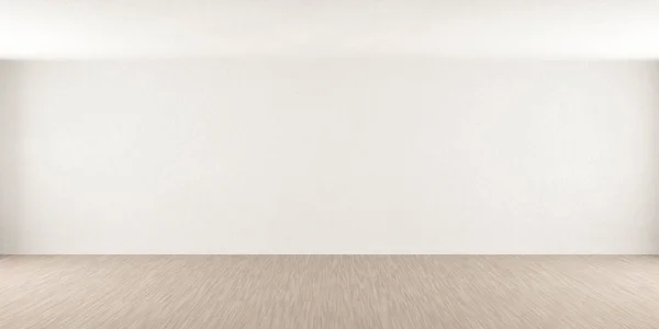 Prázdný světlý interiér bílá betonová místnost prázdná stěna s kopírovacím prostorem 3d vykreslení ilustrace — Stock fotografie