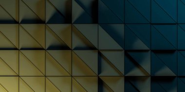 soyut koyu minimalistik küp 3d canlandırma