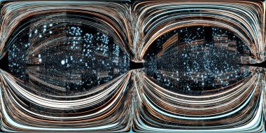 soyut fütüristik verilerin tam 360 panorama görünümü üst düzey internet iletişim görselleştirmesi 3d görüntüleme hdri hdr vr biçimi