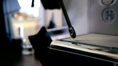 Kahve makinesi buhar bir patlama