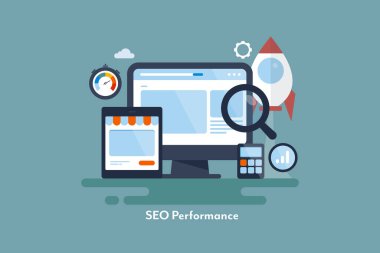 Başarılı bir seo stratejisi ile web sitesi trafiğini arttır. Yeni başlangıç seo optimizasyon kavramı.