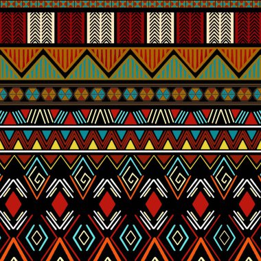 Yeşil, turuncu ve kırmızı tonlardan oluşan koyu geometrik tarzdaki Arap etnik kabile dokusu, açık beyaz arkaplan ile güzel bir zıtlığa sahiptir. Eski Arap etnik resimlerinden esinlenilmiştir, modern tekstil ile tasarlanmıştır.