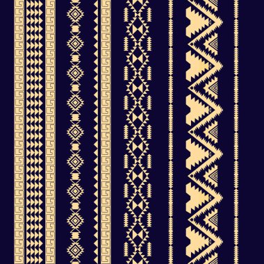 Yumuşak ve anlamlı mavi tonlarda dizayn edilmiş Amerikan ruhani kabile esinlenilmiş geometrik deseni. Sanat eserleri, akışkan doku ve suluboya resmin derinliği, etnik imaj tekstil endüstrisi için eşsiz ve mükemmel., 