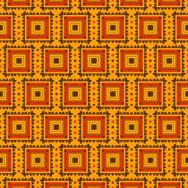 Afrika etnik kabilesinden esinlenilmiş sarı tonlarda çiçek deseni. Tasarım, klasik sanatsal etnik yapıyı tekstil endüstrisi için mükemmel bir hale dönüştürerek geçmişteki geleneksel resimlerden etnik bir yapıya sahip.